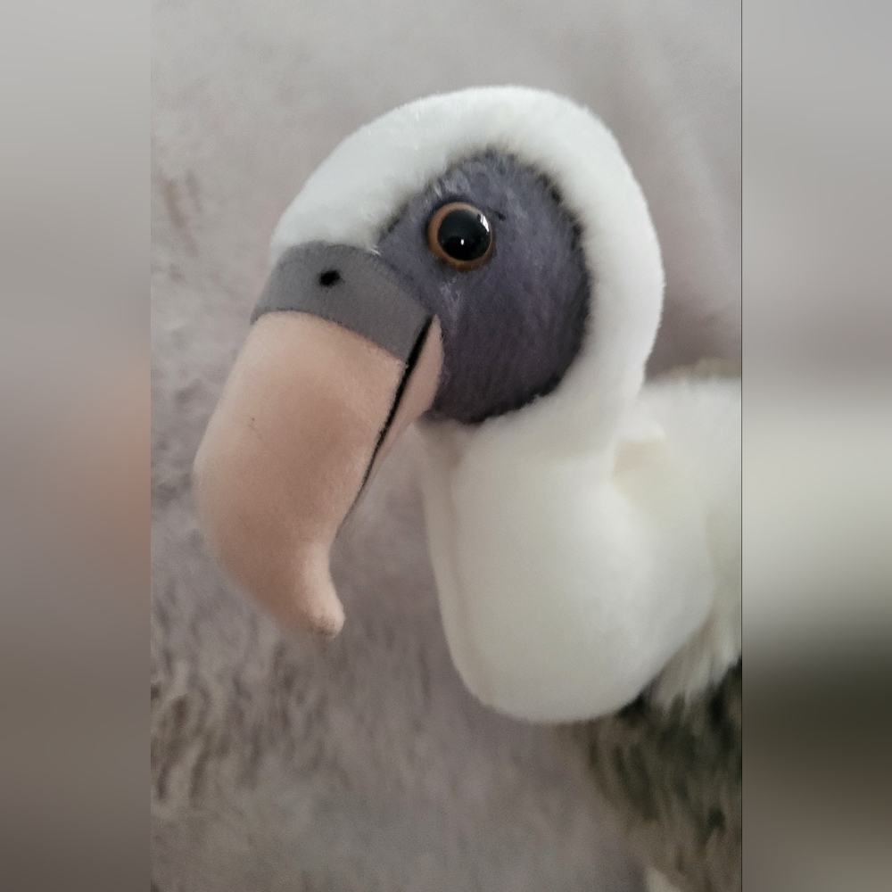 Plush Vulture. Tiger Tale Toys. - Picture 5 of 6